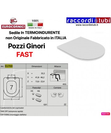 WC-Sitz Pozzi Ginori Fast...