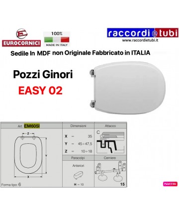 WC-SITZ POZZI GINORI EASY...
