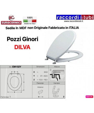 WC-SITZ POZZI GINORI DILVA...