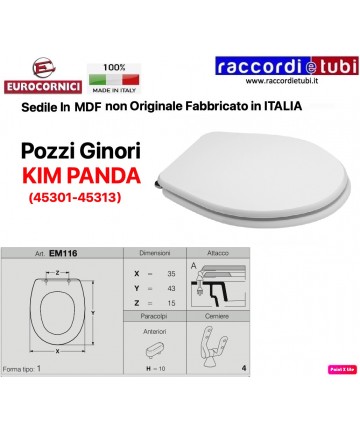 SEDILE PER WC POZZI GINORI...