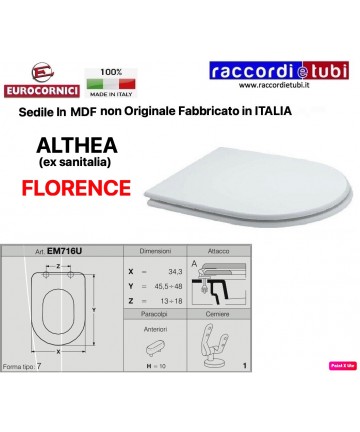 WC-SITZ ALTHEA FLORENCE EM716U