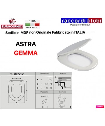 WC-Sitz ASTRA GEMMA EM701U