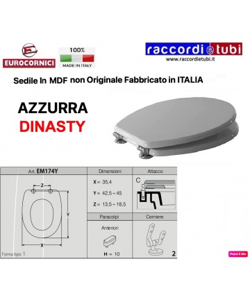 WC-SITZ AZZURRA DINASTY EM174Y
