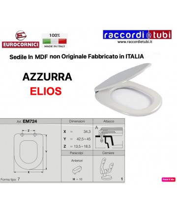 WC-SITZ AZUR ELIOS EM724