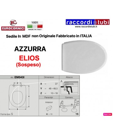 WC-SITZ AZURBLAU ELIOS...