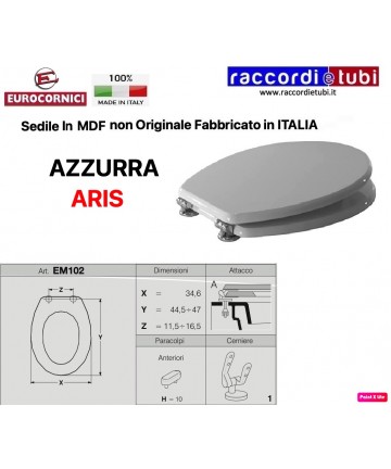 WC-SITZ BLAU AFRODITE EM102