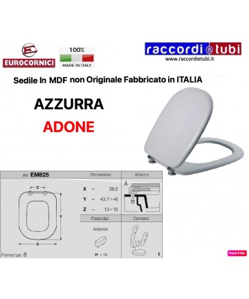 WC-SITZ AZUR ADONE EM825
