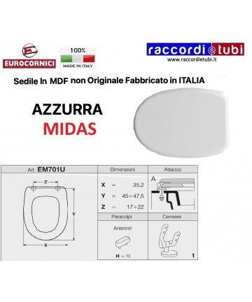 WC-SITZ AZUR MIDAS EM701U