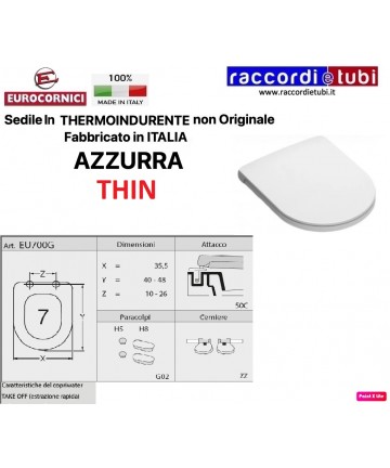 WC-SITZ AZUR THIN EU700G