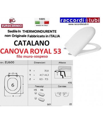 SEDILE PER WC CATALANO...