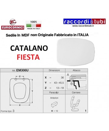 SEDILE PER WC CATALANO...