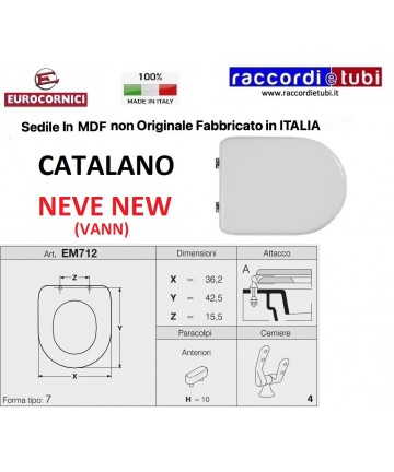 WC-Sitz CATALANO NEVE NEW...