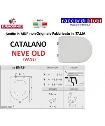 WC-Sitz CATALANO NEVE OLD...