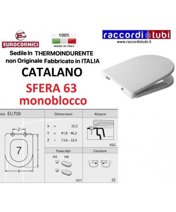 WC-SITZ CATALANO SPHÄRE 63...