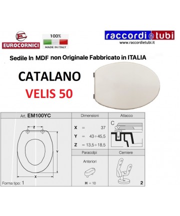 WC-SITZ CATALANO VELIS 50...