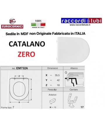 WC-SITZ CATALANO ZERO EM732A