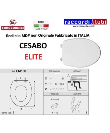 WC-Sitz CESABO ELITE EM100