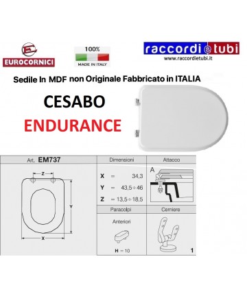 WC-Sitz CESABO ENDURANCE EM737