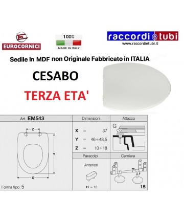 WC-SITZ CESABO DRITTE ALTER...