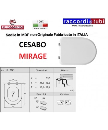 WC-SITZ CESABO MIRAGE EU700