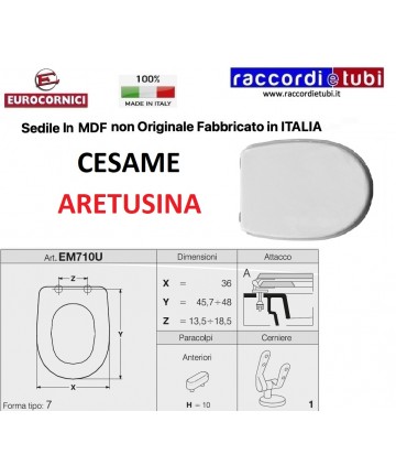 WC-Sitz CESAME ARETUSINA...